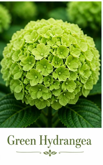 Green hydrangea - what it reveals about your personality