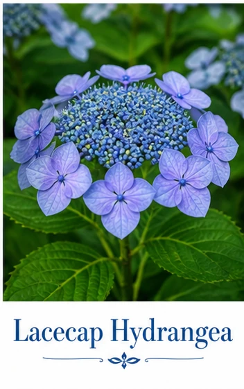 Lacecap hydrangea - what it reveals about your personality