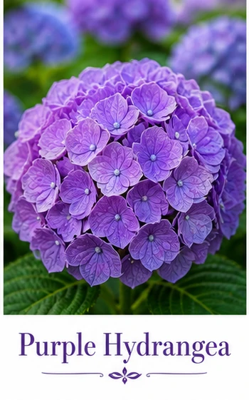 Purple hydrangea - what it reveals about your personality